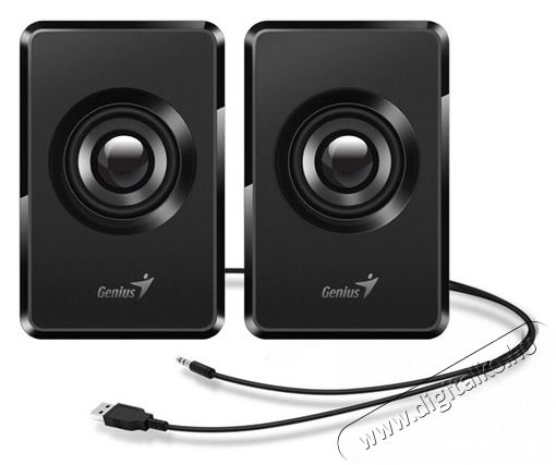 Genius SP-U125 fekete USB hangsz&oacute;r&oacute; Iroda &eacute;s sz&aacute;m&iacute;t&aacute;stechnika - PC hangsz&oacute;r&oacute; / hangfal - 404359