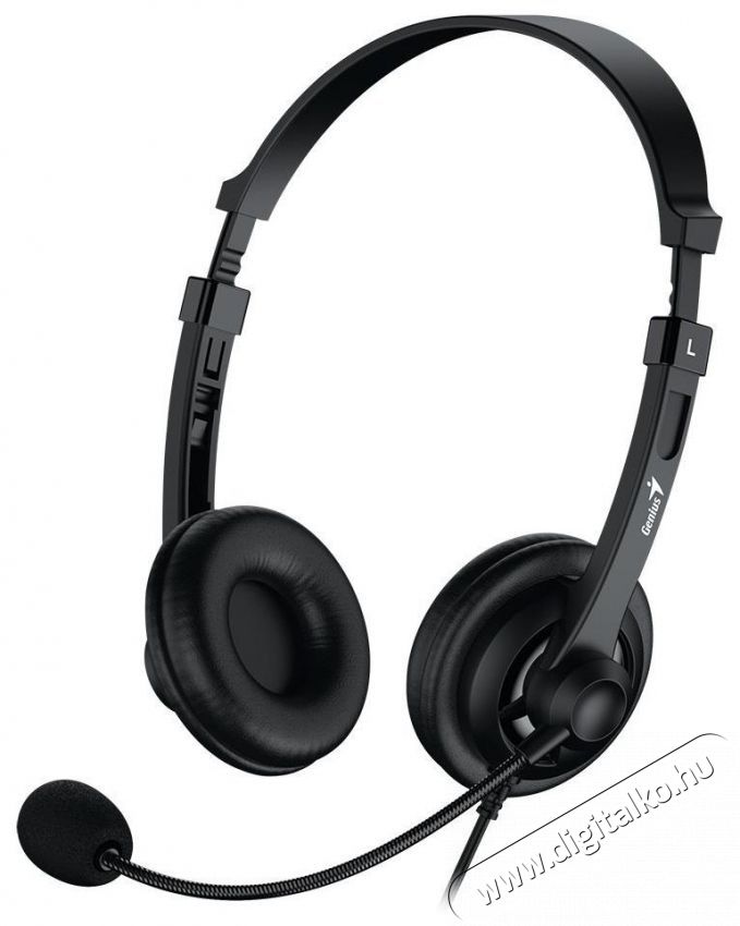Genius HS-230U USB-C Audio-Video / Hifi / Multim&eacute;dia - F&uuml;l &eacute;s Fejhallgat&oacute;k - Fejhallgat&oacute; - 509947