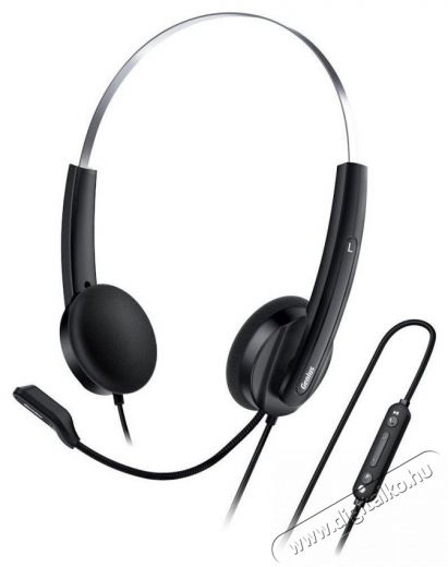 Genius HS-220U AI Audio-Video / Hifi / Multim&eacute;dia - F&uuml;l &eacute;s Fejhallgat&oacute;k - Fejhallgat&oacute; mikrofonnal / headset - 518721