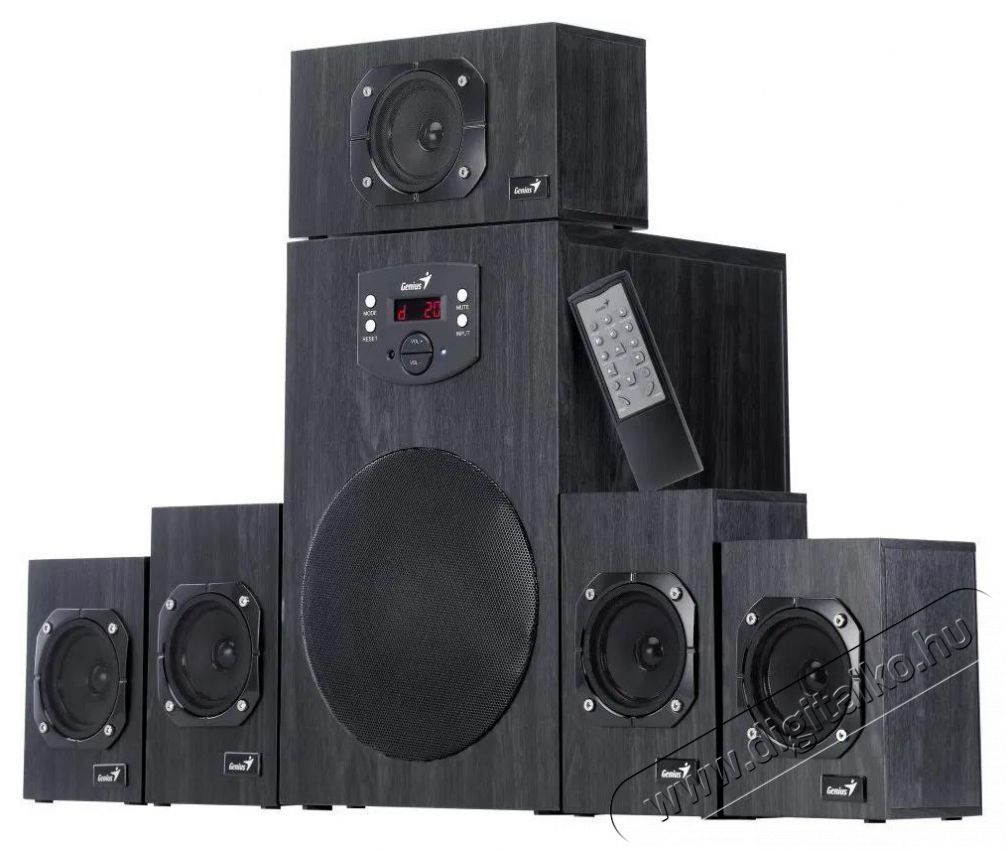 Genius SW-HF 5.1 4500 Ver. II Audio-Video / Hifi / Multim&eacute;dia - Hangfal - Hangfalszett - Hangfalszett - 522781