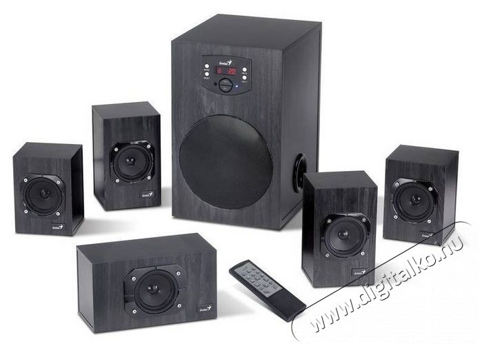 Genius SW-HF 5.1 4500 Ver. II Audio-Video / Hifi / Multim&eacute;dia - Hangfal - Hangfalszett - Hangfalszett - 522781