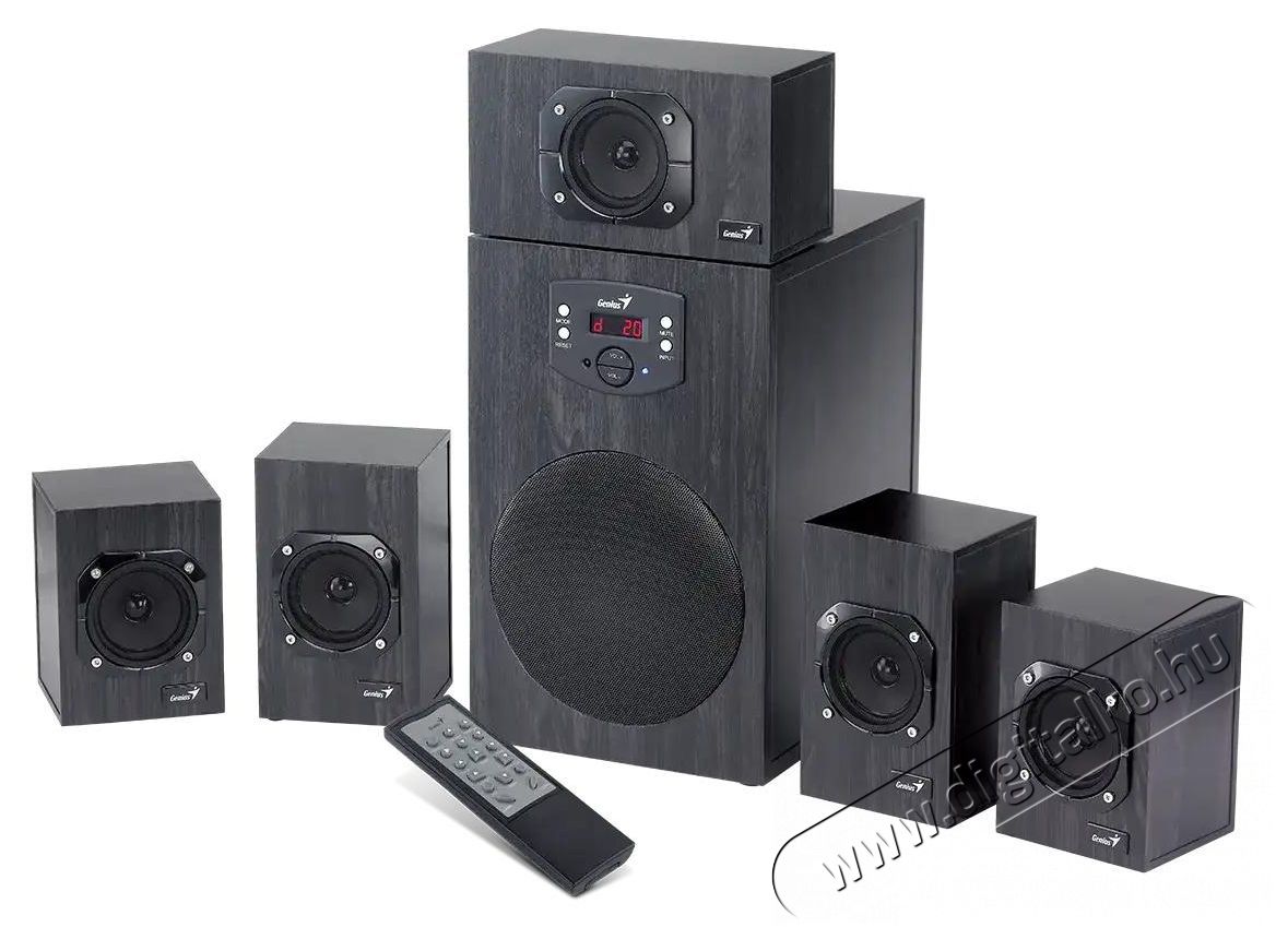 Genius SW-HF 5.1 4500 Ver. II Audio-Video / Hifi / Multim&eacute;dia - Hangfal - Hangfalszett - Hangfalszett - 522781