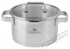 Gerlach PRESTIGE PLUS Rozsdamentes ac&eacute;l főzőed&eacute;nyk&eacute;szlet 10 db Konyhai term&eacute;kek - Ed&eacute;ny - Ed&eacute;ny k&eacute;szlet - 522789