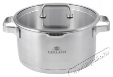 Gerlach PRESTIGE PLUS Rozsdamentes ac&eacute;l főzőed&eacute;nyk&eacute;szlet 10 db Konyhai term&eacute;kek - Ed&eacute;ny - Ed&eacute;ny k&eacute;szlet - 522789