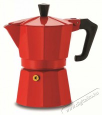 Ghidini 1361V Italexpress 3 szem&eacute;lyes piros kotyog&oacute;s k&aacute;v&eacute;főző Konyhai term&eacute;kek - K&aacute;v&eacute;főző / k&aacute;v&eacute;&ouml;rlő / kieg&eacute;sz&iacute;tő - Kotyog&oacute; k&aacute;v&eacute;főző - 385318