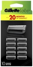 GILLETTE Labs, 10 darab Sz&eacute;ps&eacute;g&aacute;pol&aacute;s / Eg&eacute;szs&eacute;g - Szőrtelen&iacute;tő / borotva - F&eacute;rfi borotva - 537830