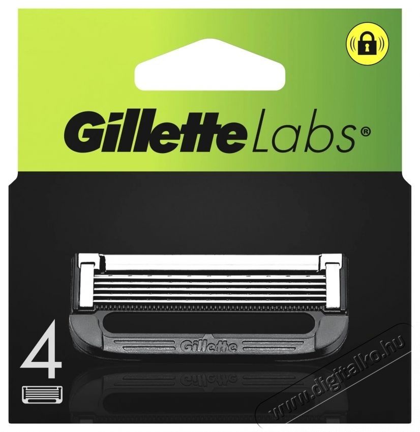 GILLETTE Labs, 4 darab Sz&eacute;ps&eacute;g&aacute;pol&aacute;s / Eg&eacute;szs&eacute;g - Szőrtelen&iacute;tő / borotva - F&eacute;rfi borotva - 537831