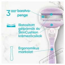 GILLETTE Venus ComfortGlide Breeze + borotvafej, 2 db Sz&eacute;ps&eacute;g&aacute;pol&aacute;s / Eg&eacute;szs&eacute;g - Szőrtelen&iacute;tő / borotva - Női szőrtelen&iacute;tő - 537833