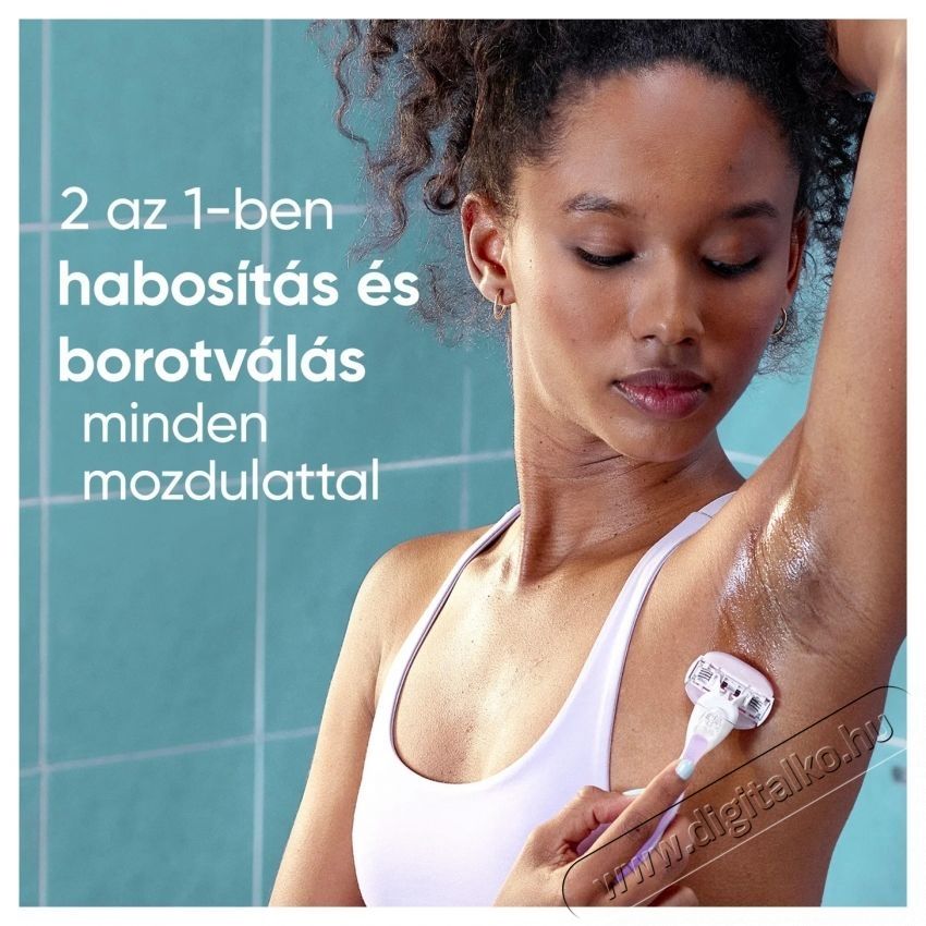 GILLETTE Venus ComfortGlide Breeze + borotvafej, 2 db Sz&eacute;ps&eacute;g&aacute;pol&aacute;s / Eg&eacute;szs&eacute;g - Szőrtelen&iacute;tő / borotva - Női szőrtelen&iacute;tő - 537833