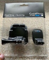 GoPro Headstrap + QuickClip (ACHOM-001) Fejp&aacute;nt &eacute;s gyorsr&ouml;gz&iacute;tő F&eacute;nyk&eacute;pezőg&eacute;p / kamera - Sport kamera tartoz&eacute;kok - R&ouml;gz&iacute;tő / adapter - 280274