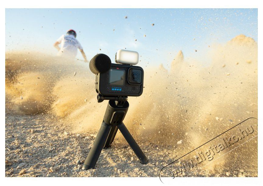 GoPro HERO12 Black Creator EditionHERO12 Black Creator Edition (CHDFB-121-EU) F&eacute;nyk&eacute;pezőg&eacute;p / kamera - Sport kamera - 4K felbont&aacute;s&uacute; - 493817