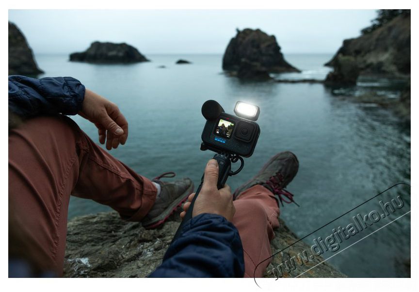 GoPro HERO12 Black Creator EditionHERO12 Black Creator Edition (CHDFB-121-EU) F&eacute;nyk&eacute;pezőg&eacute;p / kamera - Sport kamera - 4K felbont&aacute;s&uacute; - 493817