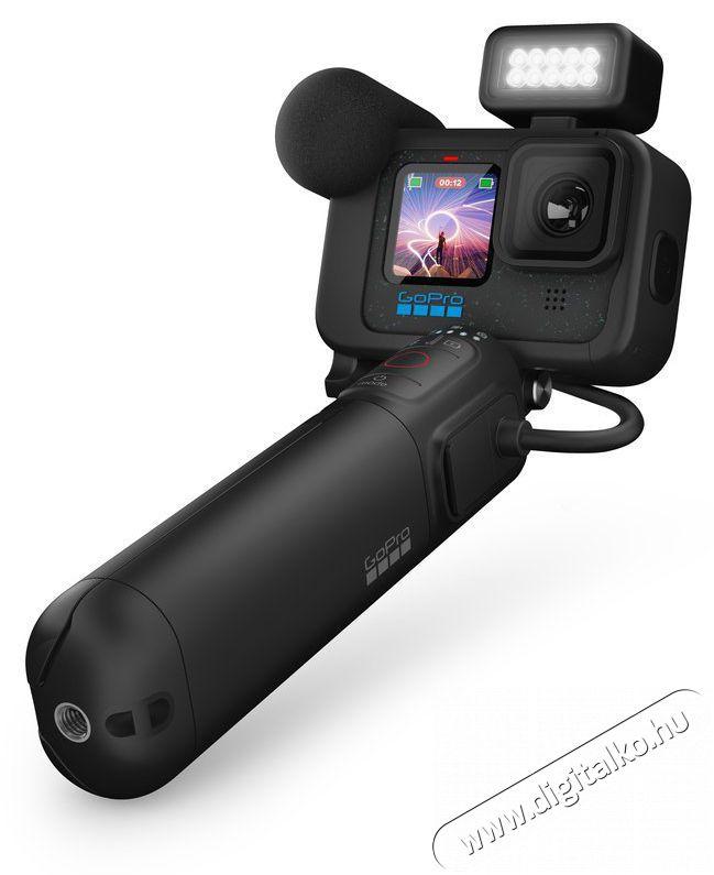GoPro HERO12 Black Creator EditionHERO12 Black Creator Edition (CHDFB-121-EU) F&eacute;nyk&eacute;pezőg&eacute;p / kamera - Sport kamera - 4K felbont&aacute;s&uacute; - 493817