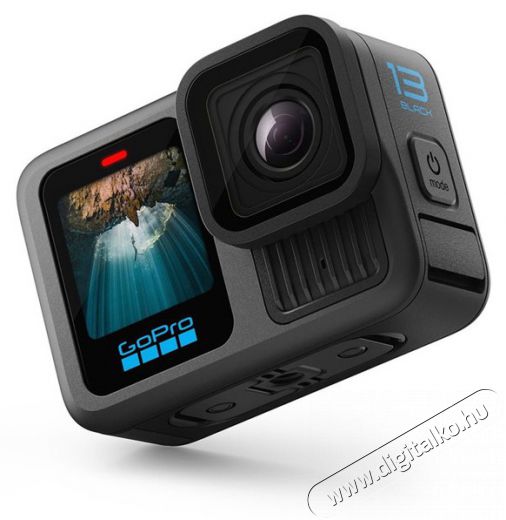GoPro Hero13 CHDHX-131-RW fekete sportkamera F&eacute;nyk&eacute;pezőg&eacute;p / kamera - Sport kamera - 4K felbont&aacute;s&uacute; - 507102