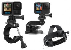 GoPro HERO13 Black AUTO - POWERSPORTS Bundle Fényképezőgép / kamera - Sport kamera - 4K felbontású - 519967