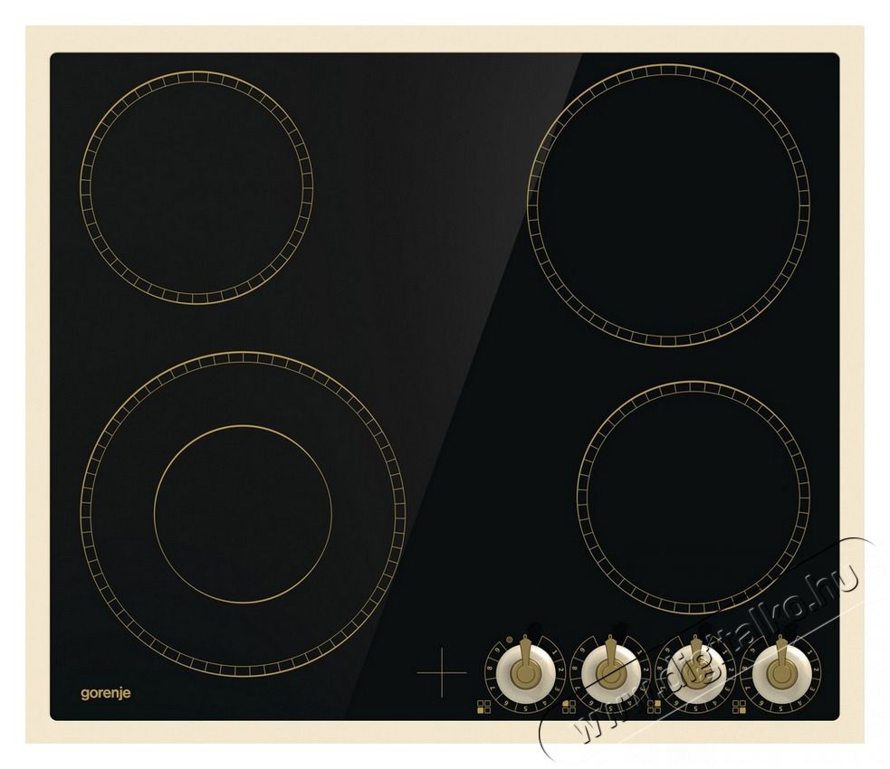 Gorenje EC642CLI &uuml;vegker&aacute;mia főzőlap Konyhai term&eacute;kek - S&uuml;tő-főzőlap, tűzhely (be&eacute;p&iacute;thető) - Elektromos főzőlap (be&eacute;p&iacute;thető) - 345625