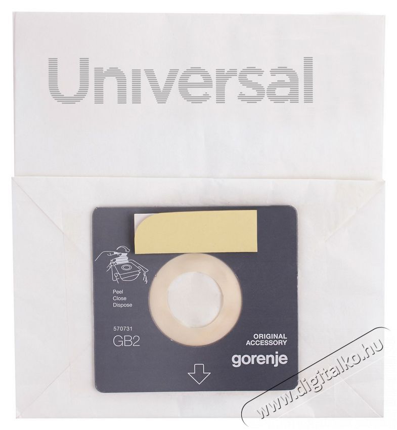Gorenje GB2PBU 5db pap&iacute;r porzs&aacute;k, bemeneti motorszűrővel H&aacute;ztart&aacute;s / Otthon / K&uuml;lt&eacute;r - Porsz&iacute;v&oacute; / takar&iacute;t&oacute;g&eacute;p - Porzs&aacute;k / portart&aacute;ly - 353213