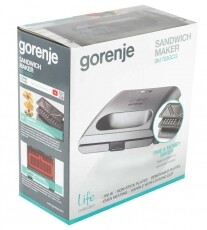 Gorenje SM703GCG Szendvics, gofri k&eacute;sz&iacute;tő &eacute;s grillező Konyhai term&eacute;kek - Konyhai kisg&eacute;p (s&uuml;t&eacute;s / főz&eacute;s / hűt&eacute;s / &eacute;telk&eacute;sz&iacute;t&eacute;s) - Melegszendvics / gofri s&uuml;tő - 363322