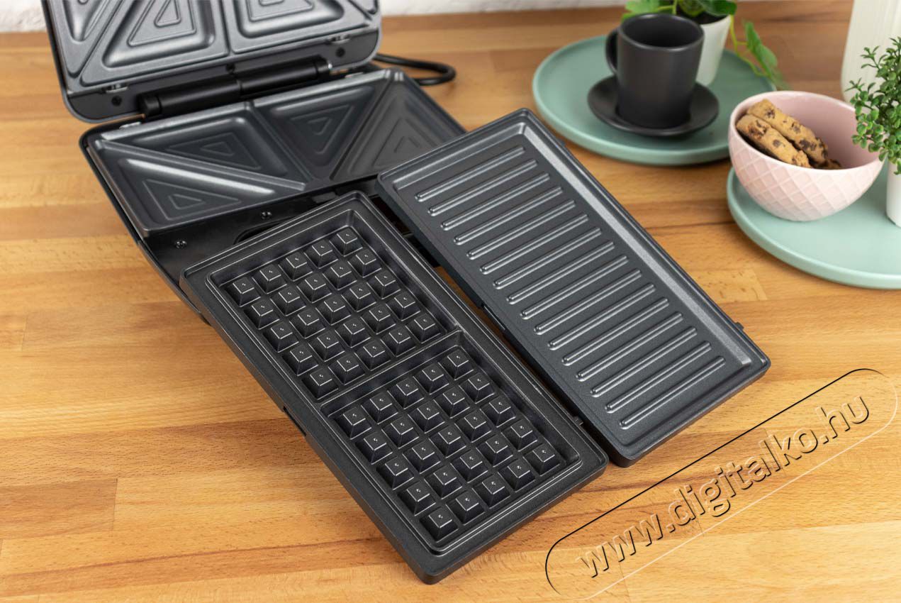 Gorenje SM703GCG Szendvics, gofri k&eacute;sz&iacute;tő &eacute;s grillező Konyhai term&eacute;kek - Konyhai kisg&eacute;p (s&uuml;t&eacute;s / főz&eacute;s / hűt&eacute;s / &eacute;telk&eacute;sz&iacute;t&eacute;s) - Melegszendvics / gofri s&uuml;tő - 363322