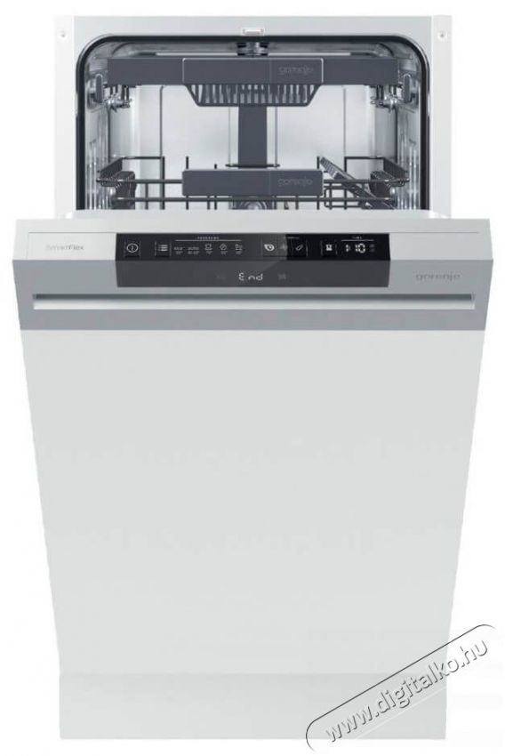 Gorenje GI561D10S mosogat&oacute;g&eacute;p Konyhai term&eacute;kek - Mosogat&oacute;g&eacute;p - Keskeny (45cm-ig) be&eacute;p&iacute;thető mosogat&oacute;g&eacute;p - 364189