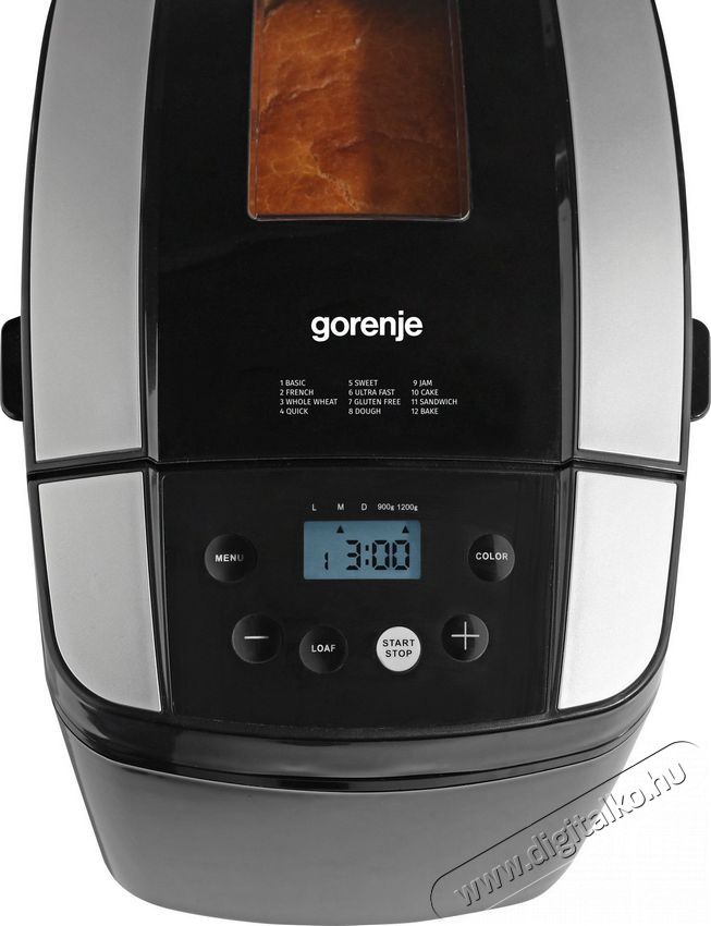 Gorenje BM1210BK keny&eacute;rs&uuml;tő Konyhai term&eacute;kek - Konyhai kisg&eacute;p (s&uuml;t&eacute;s / főz&eacute;s / hűt&eacute;s / &eacute;telk&eacute;sz&iacute;t&eacute;s) - Keny&eacute;rs&uuml;tő - 362207