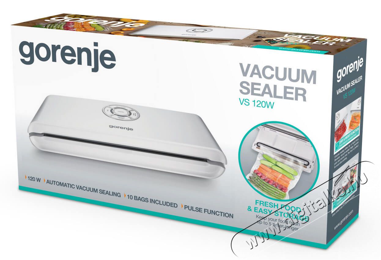 Gorenje VS120W v&aacute;kuumoz&oacute; f&oacute;liahegesztő Konyhai term&eacute;kek - F&oacute;liahegesztő - F&oacute;liahegesztő - 334201