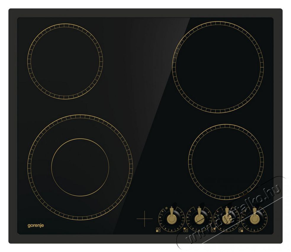 Gorenje EC642CLB &uuml;vegker&aacute;mia főzőlap Konyhai term&eacute;kek - S&uuml;tő-főzőlap, tűzhely (be&eacute;p&iacute;thető) - Elektromos főzőlap (be&eacute;p&iacute;thető) - 353205