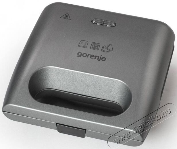 Gorenje SM703GCG Szendvics, gofri k&eacute;sz&iacute;tő &eacute;s grillező Konyhai term&eacute;kek - Konyhai kisg&eacute;p (s&uuml;t&eacute;s / főz&eacute;s / hűt&eacute;s / &eacute;telk&eacute;sz&iacute;t&eacute;s) - Melegszendvics / gofri s&uuml;tő - 363322