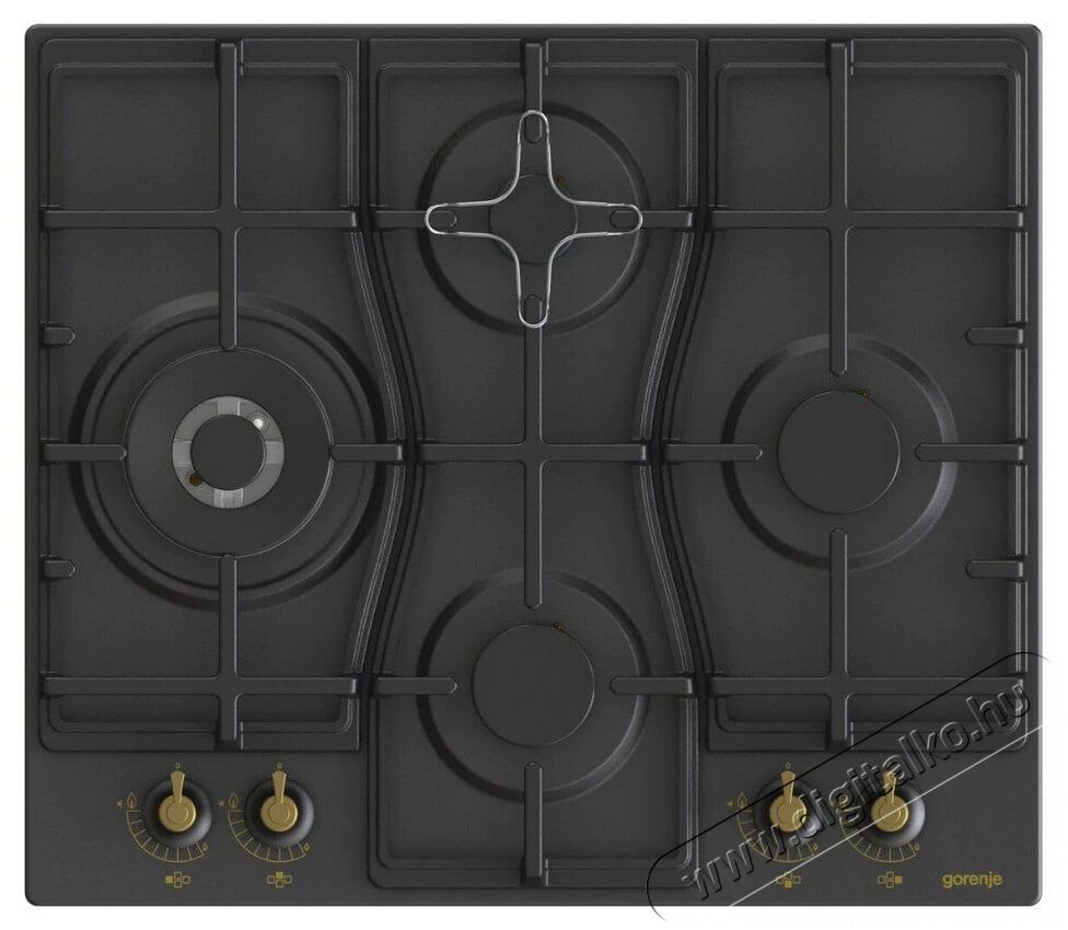 Gorenje GW6D42CLB Be&eacute;p&iacute;thető g&aacute;z főzőlap Konyhai term&eacute;kek - S&uuml;tő-főzőlap, tűzhely (be&eacute;p&iacute;thető) - G&aacute;zfőzőlap (be&eacute;p&iacute;thető) - 365584