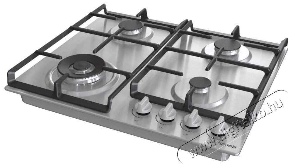 Gorenje GW641EX Be&eacute;p&iacute;thető g&aacute;z főzőlap Konyhai term&eacute;kek - S&uuml;tő-főzőlap, tűzhely (be&eacute;p&iacute;thető) - G&aacute;zfőzőlap (be&eacute;p&iacute;thető) - 365581