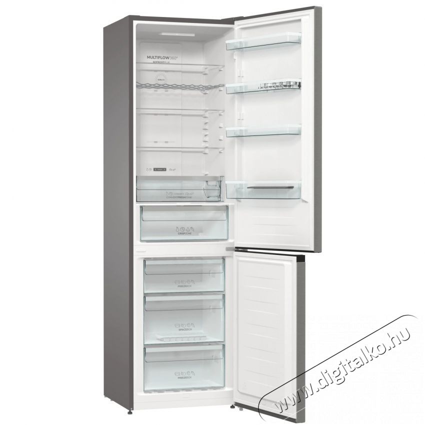 Gorenje NRK6202AXL4 Alulfagyaszt&oacute;s hűtőszekr&eacute;ny Konyhai term&eacute;kek - Hűtő, fagyaszt&oacute; (szabadon&aacute;ll&oacute;) - Alulfagyaszt&oacute;s kombin&aacute;lt hűtő - 372114