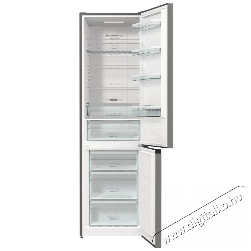 Gorenje NRK6202AXL4 Alulfagyaszt&oacute;s hűtőszekr&eacute;ny Konyhai term&eacute;kek - Hűtő, fagyaszt&oacute; (szabadon&aacute;ll&oacute;) - Alulfagyaszt&oacute;s kombin&aacute;lt hűtő - 372114