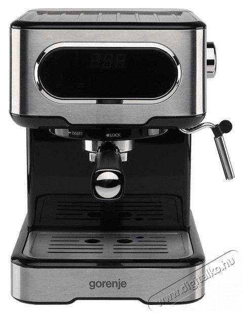 Gorenje ESCM15DBK eszpressz&oacute; k&aacute;v&eacute;főző Konyhai term&eacute;kek - K&aacute;v&eacute;főző / k&aacute;v&eacute;&ouml;rlő / kieg&eacute;sz&iacute;tő - Pressz&oacute; k&aacute;v&eacute;főző - 373091