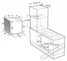 Gorenje BO6717E03BG be&eacute;p&iacute;thető s&uuml;tő Konyhai term&eacute;kek - S&uuml;tő-főzőlap, tűzhely (be&eacute;p&iacute;thető) - S&uuml;tő (be&eacute;p&iacute;thető) - 374980
