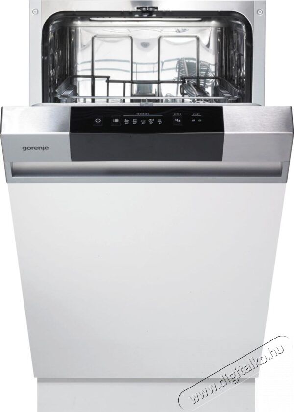 Gorenje GI520E15X be&eacute;p&iacute;thető mosogat&oacute;g&eacute;p Konyhai term&eacute;kek - Mosogat&oacute;g&eacute;p - Keskeny (45cm-ig) be&eacute;p&iacute;thető mosogat&oacute;g&eacute;p - 374995