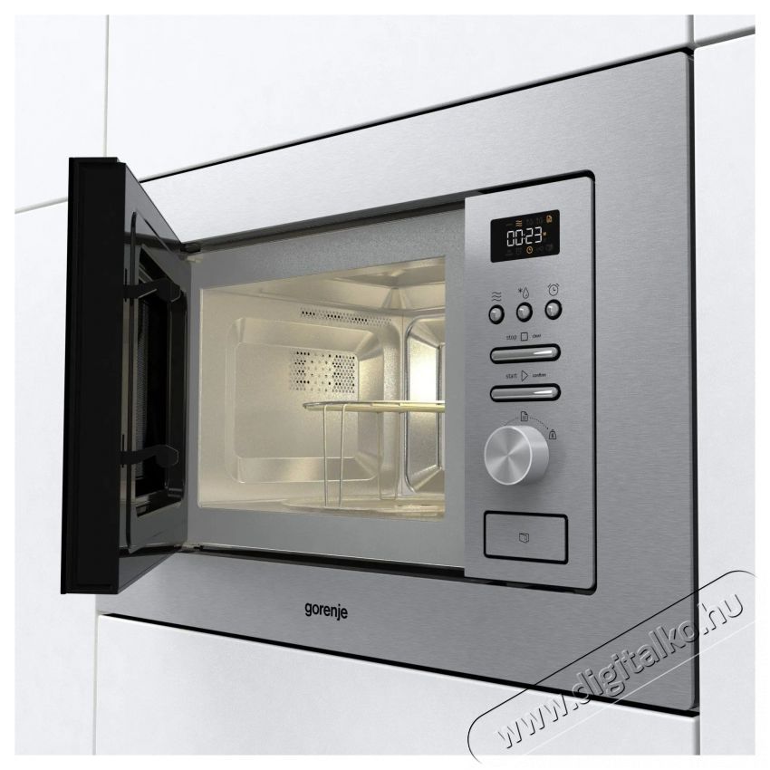 Gorenje BM201AG1X Be&eacute;p&iacute;thető mikr&oacute; Konyhai term&eacute;kek - Mikrohull&aacute;m&uacute; s&uuml;tő - Mikrohull&aacute;m&uacute; s&uuml;tő (be&eacute;p&iacute;thető) - 383696