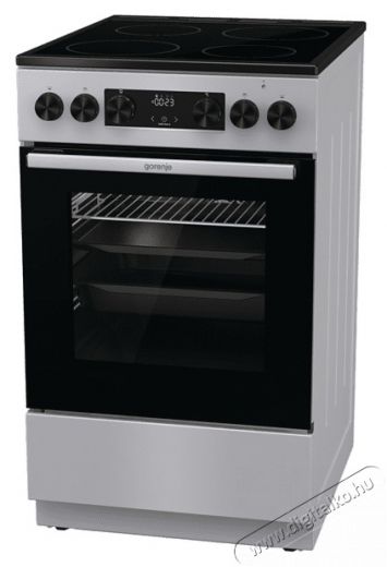 Gorenje GEC5 C41SG Ker&aacute;mialapos Tűzhely Konyhai term&eacute;kek - S&uuml;tő-főzőlap, tűzhely (szabadon&aacute;ll&oacute;) - Elektromos tűzhely (szabadon&aacute;ll&oacute;) - 400164
