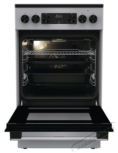 Gorenje GEC5 C41SG Ker&aacute;mialapos Tűzhely Konyhai term&eacute;kek - S&uuml;tő-főzőlap, tűzhely (szabadon&aacute;ll&oacute;) - Elektromos tűzhely (szabadon&aacute;ll&oacute;) - 400164