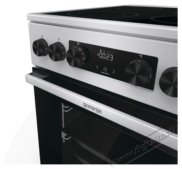 Gorenje GECS5C70XA Elektromos tűzhely Konyhai term&eacute;kek - S&uuml;tő-főzőlap, tűzhely (szabadon&aacute;ll&oacute;) - Elektromos tűzhely (szabadon&aacute;ll&oacute;) - 400178
