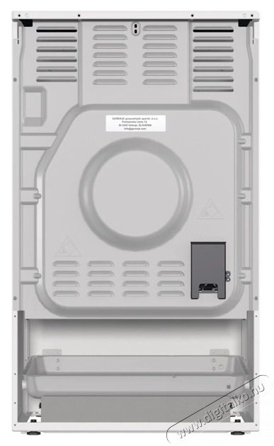 Gorenje GECS5C70XA Elektromos tűzhely Konyhai term&eacute;kek - S&uuml;tő-főzőlap, tűzhely (szabadon&aacute;ll&oacute;) - Elektromos tűzhely (szabadon&aacute;ll&oacute;) - 400178