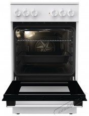 Gorenje GEC5A41WG Elektromos tűzhely Konyhai term&eacute;kek - S&uuml;tő-főzőlap, tűzhely (szabadon&aacute;ll&oacute;) - Elektromos tűzhely (szabadon&aacute;ll&oacute;) - 400173