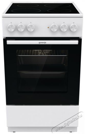 Gorenje GEC5A41WG Elektromos tűzhely Konyhai term&eacute;kek - S&uuml;tő-főzőlap, tűzhely (szabadon&aacute;ll&oacute;) - Elektromos tűzhely (szabadon&aacute;ll&oacute;) - 400173