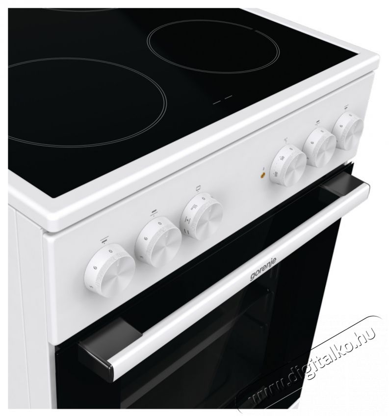 Gorenje GEC5A41WG Elektromos tűzhely Konyhai term&eacute;kek - S&uuml;tő-főzőlap, tűzhely (szabadon&aacute;ll&oacute;) - Elektromos tűzhely (szabadon&aacute;ll&oacute;) - 400173
