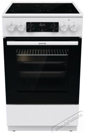 Gorenje GEC5C42WG Elektromos tűzhely Konyhai term&eacute;kek - S&uuml;tő-főzőlap, tűzhely (szabadon&aacute;ll&oacute;) - Elektromos tűzhely (szabadon&aacute;ll&oacute;) - 400175