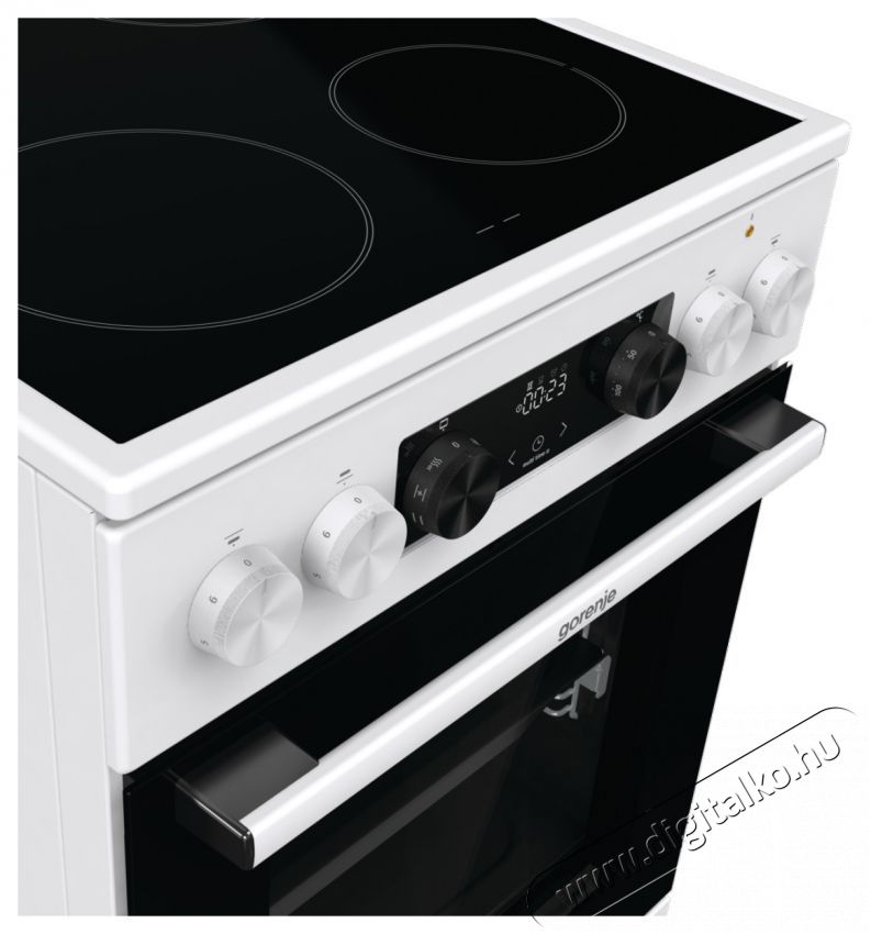 Gorenje GEC5C42WG Elektromos tűzhely Konyhai term&eacute;kek - S&uuml;tő-főzőlap, tűzhely (szabadon&aacute;ll&oacute;) - Elektromos tűzhely (szabadon&aacute;ll&oacute;) - 400175