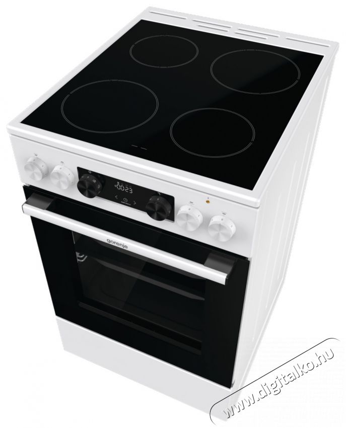 Gorenje GEC5C42WG Elektromos tűzhely Konyhai term&eacute;kek - S&uuml;tő-főzőlap, tűzhely (szabadon&aacute;ll&oacute;) - Elektromos tűzhely (szabadon&aacute;ll&oacute;) - 400175