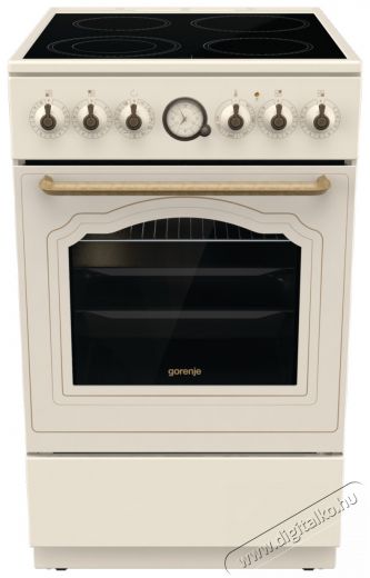 Gorenje GECS5B70CLI Elektromos tűzhely Konyhai term&eacute;kek - S&uuml;tő-főzőlap, tűzhely (szabadon&aacute;ll&oacute;) - Elektromos tűzhely (szabadon&aacute;ll&oacute;) - 400176