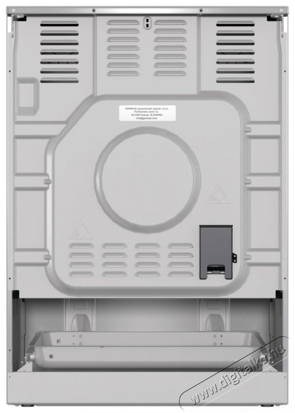Gorenje GEIT6C60XPG Elektromos tűzhely Konyhai term&eacute;kek - S&uuml;tő-főzőlap, tűzhely (szabadon&aacute;ll&oacute;) - Elektromos tűzhely (szabadon&aacute;ll&oacute;) - 400182