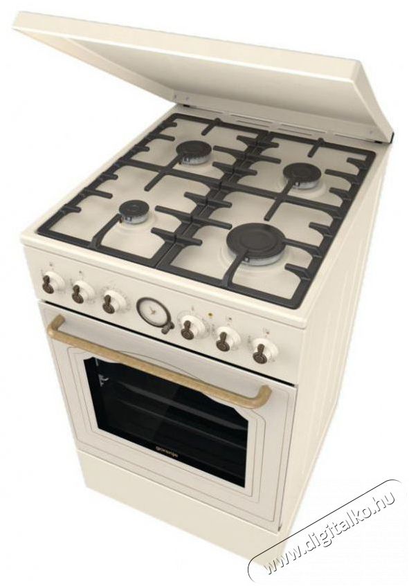 Gorenje GKS5C71CLI Kombin&aacute;lt tűzhely Konyhai term&eacute;kek - S&uuml;tő-főzőlap, tűzhely (szabadon&aacute;ll&oacute;) - Kombin&aacute;lt tűzhely (szabadon&aacute;ll&oacute;) - 400196