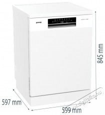 Gorenje GS643E90W Szabadon&aacute;ll&oacute; mosogat&oacute;g&eacute;p Konyhai term&eacute;kek - Mosogat&oacute;g&eacute;p - Norm&aacute;l (60cm) szabadon&aacute;ll&oacute; mosogat&oacute;g&eacute;p - 494312